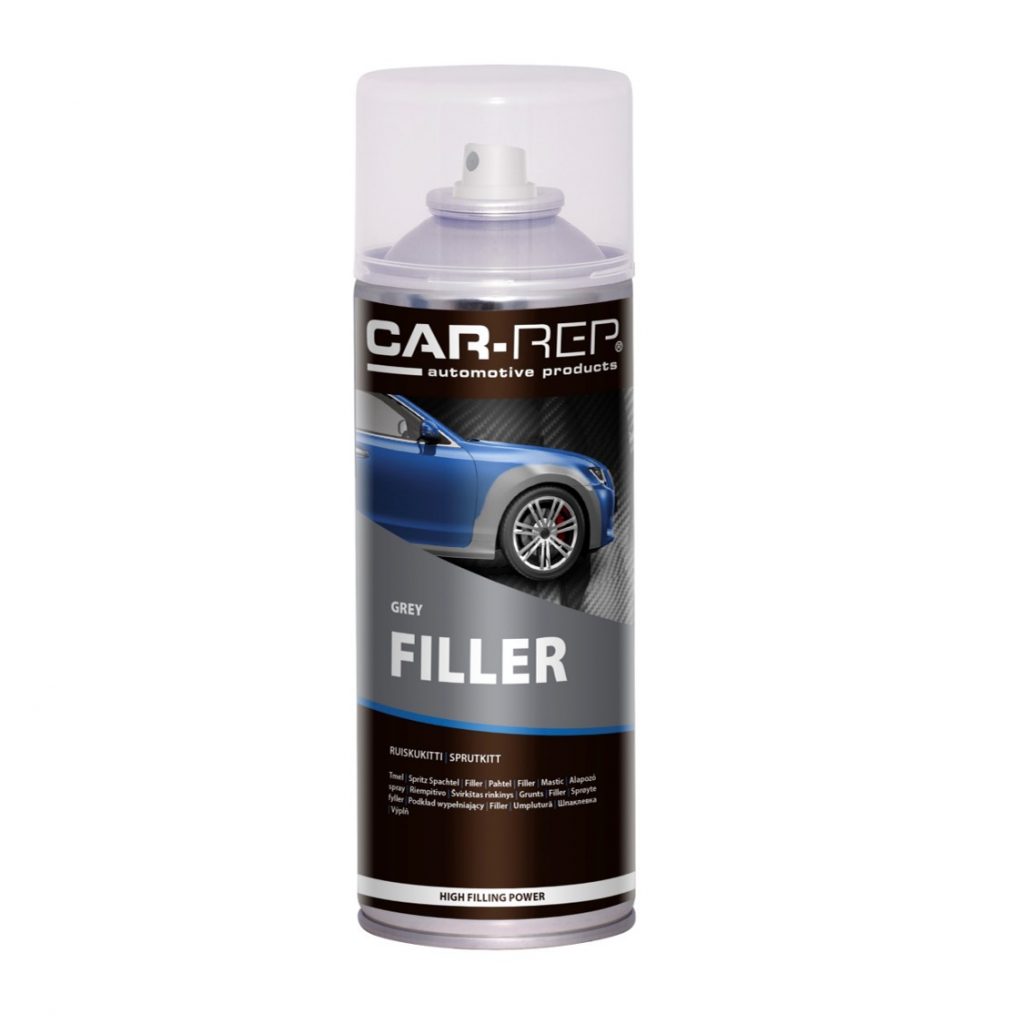 CAR REP Filler Primer Grey Car Rep 400ml Primer Spray Paint TechniQ