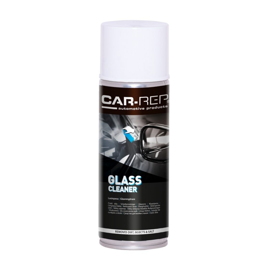 CAR REP Spray Glass Cleaner Spray 400ml removes dirt, insects, salt