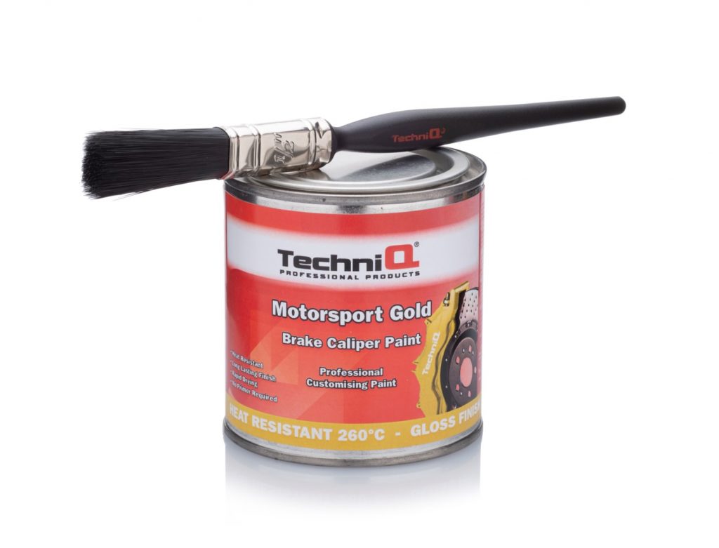 TechniQ Motorsport Gold Metallic Brake Caliper Paint 250ml