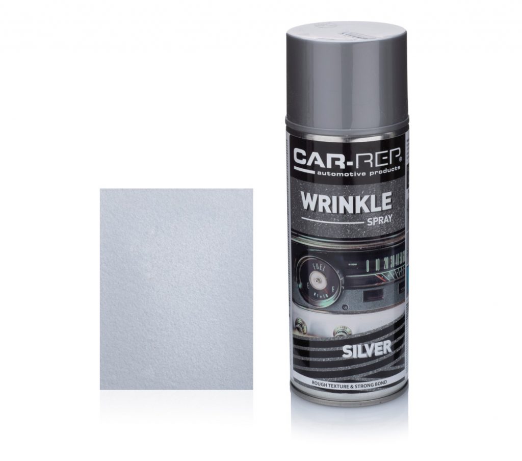 Wrinkle Crackle Paint SILVER 400ml Valve Cover Plastics Metal