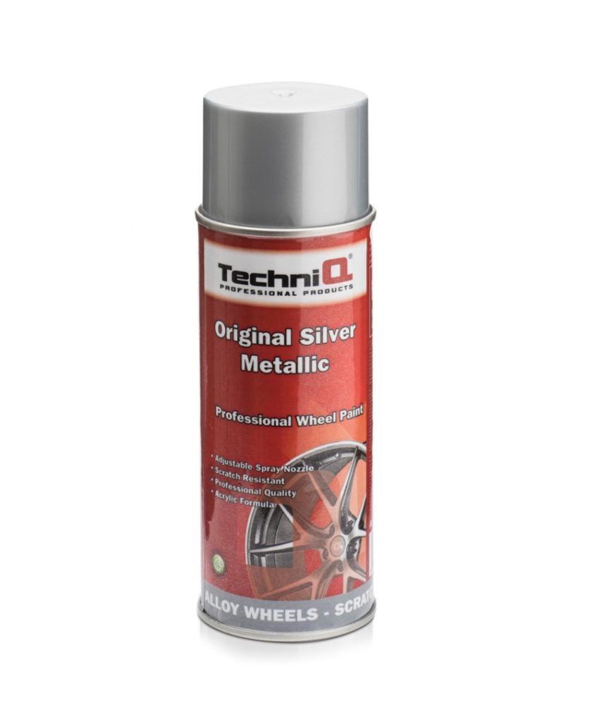 TechniQ Original Silver Metallic Alloy Wheel Paint 400ml TechniQ