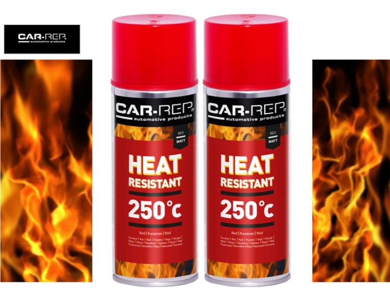 heat resistant red frost spray