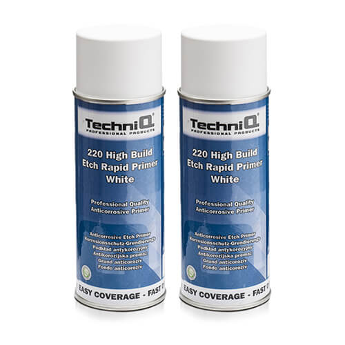 TechniQ 220 High Build Etch Rapid Primer Acid Etch Primer 400ml Spray ...
