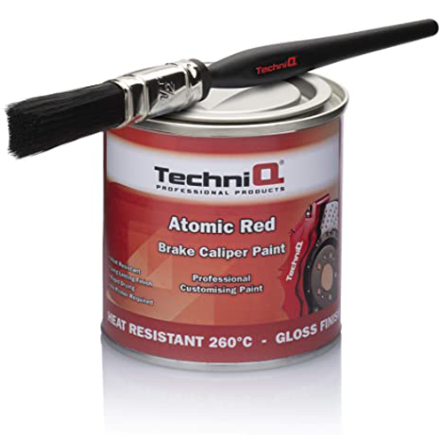 TechniQ Atomic Red (Gloss) Brake Caliper Paint 250ml