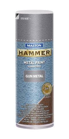 Spray Hammer hammered Gun Metal Grey - TechniQ